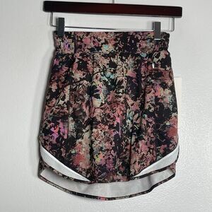LULULEMON Hotty Hot HR Skirt Long Size 0 Multicolor NEW Active Skort Athleisure